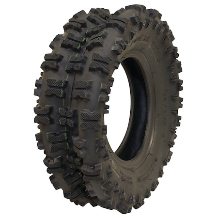 Stens New Tire For Kenda 24200065, 073980860A1 Tire Size 16X6.50-8, Tread Polar Trac 160-370